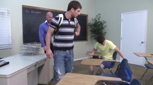 BigDicksAtSchool: Big dick Spencer Fox anal