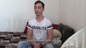 Debt Dandy: Dirty young eastern friend ass fucking in bar