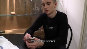 Debt Dandy: Very shy girl reality nailed rough in car