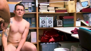 YoungPerps: Shoplifter Ryan Kroger really enjoys loud sex