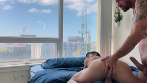 NextDoorHomemade: Piercing & inked Chris pounding