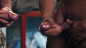 Men: Lurking Vigilante Frees Captive Bottom