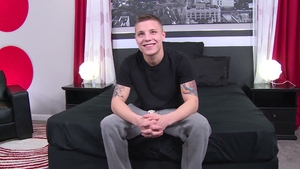 Smooth-Bodied Tyler's First Taste of Ass-Eating Fun